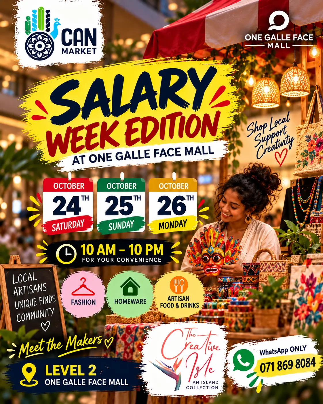 Salary Week Edition at One Galle Face Mall, October 24th to 26th, 10 AM to 10 PM